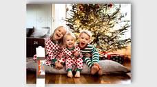 Foto-Adventskalender mit Schokolade von kinder® (Querformat)