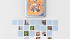 Ravensburger Memory - 2 x 12 Karten - Metallbox - Verpackung: Kamera in gelb