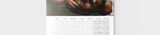Calendrier mural personnalise A4