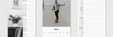 Küchenkalender - 15x42 cm - Hochformat