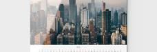 Calendrier mural papier photo - 20x30cm horizontal